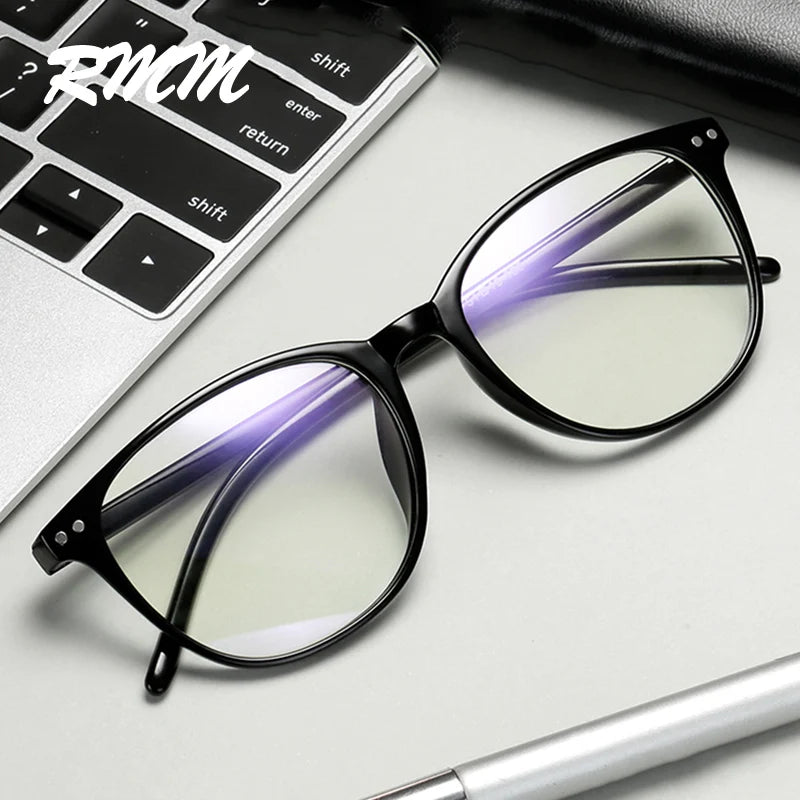 RMM Retro Square Round Frame Anti Blue Light Glasses