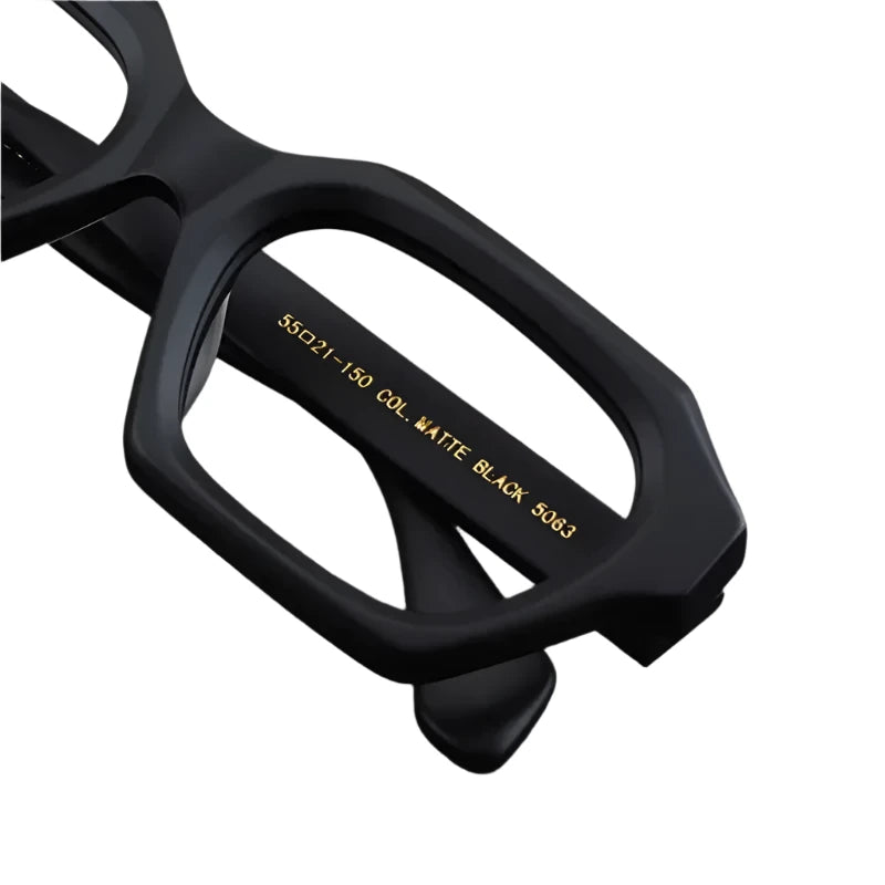 Thick Acetate Irregular Eyewear Frame