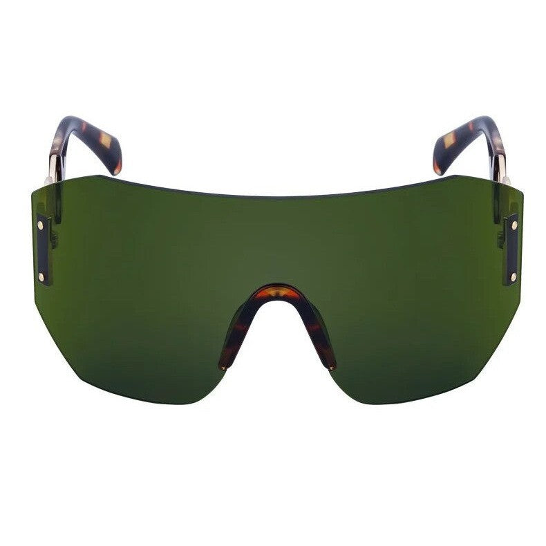 New Oversized Y2K Punk Rimless Sunglasses