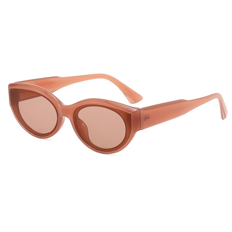 The New Retro Oval Frame Sunglasses