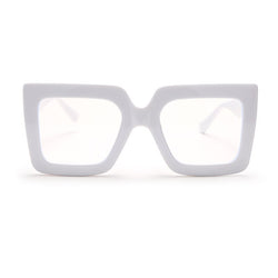 Square Glasses Frame Retro Women Colorful Frame