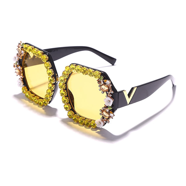 Round Diamond Sunglasses