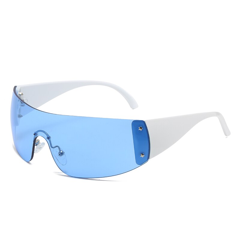 New Punk One Piece Sunglasses UV400