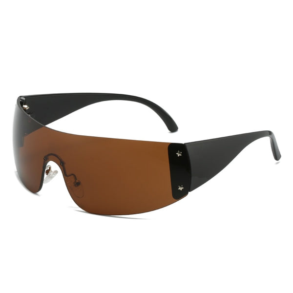 New Punk One Piece Sunglasses UV400