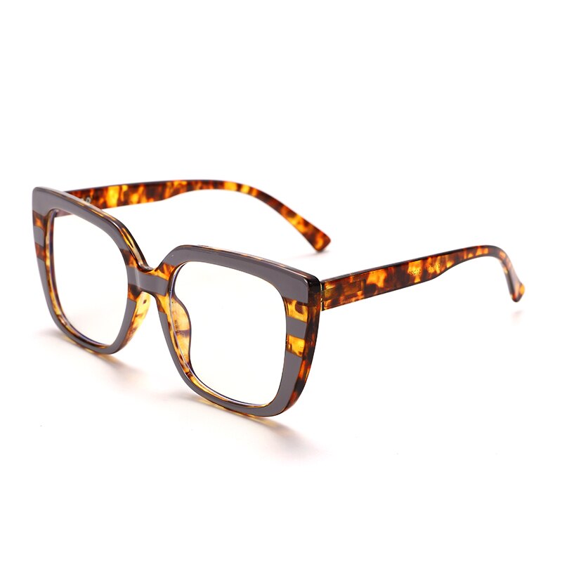 Oversized Square Anti Blue Light Eyeglasses