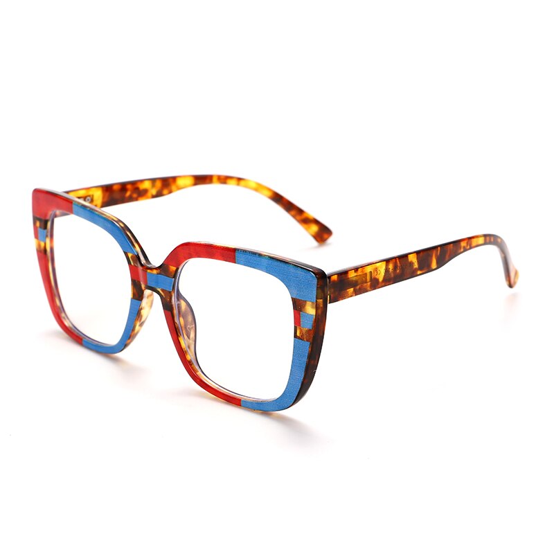 Oversized Square Anti Blue Light Eyeglasses