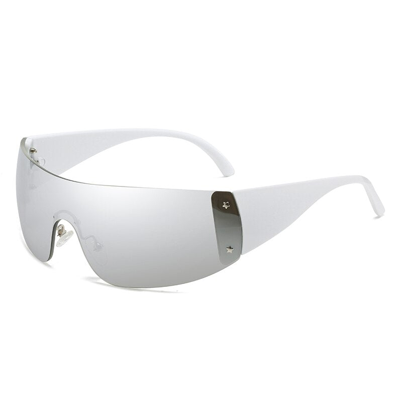 New Punk One Piece Sunglasses UV400