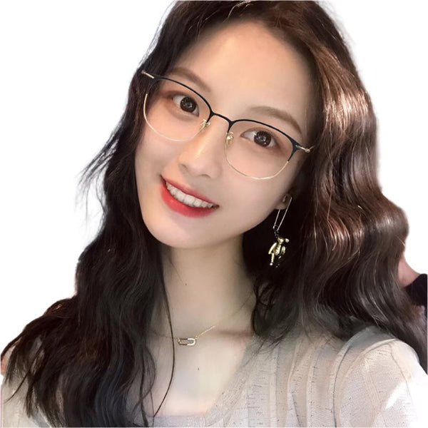 Transparent Clear Lens Square Glasses