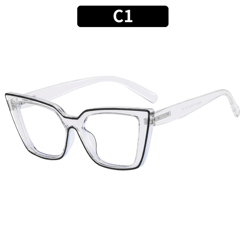 New Transparent Cat Eye Computer Glasses Frame