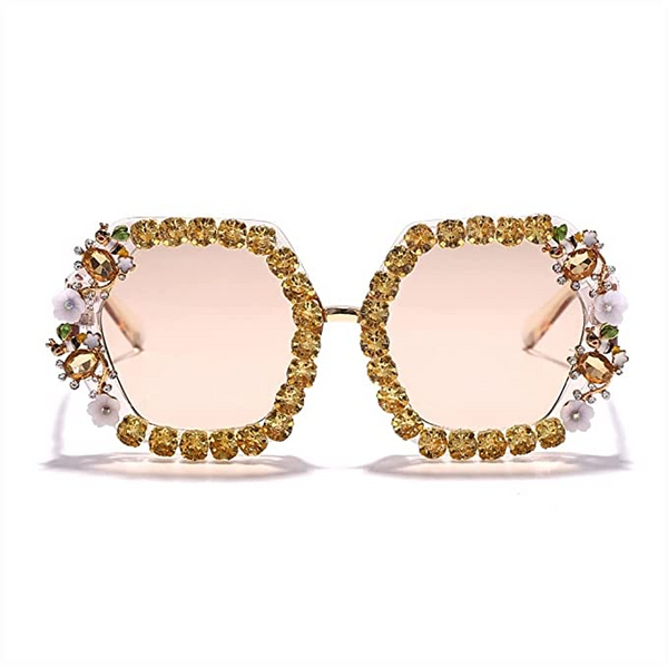 Round Diamond Sunglasses