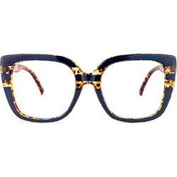 Oversized Square Anti Blue Light Eyeglasses